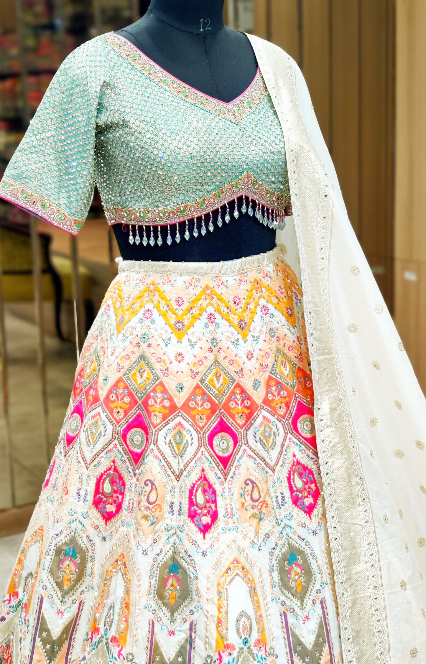 Radiant Multi-Shade Lehenga Choli