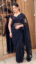 Black Saree – By Saluja Store