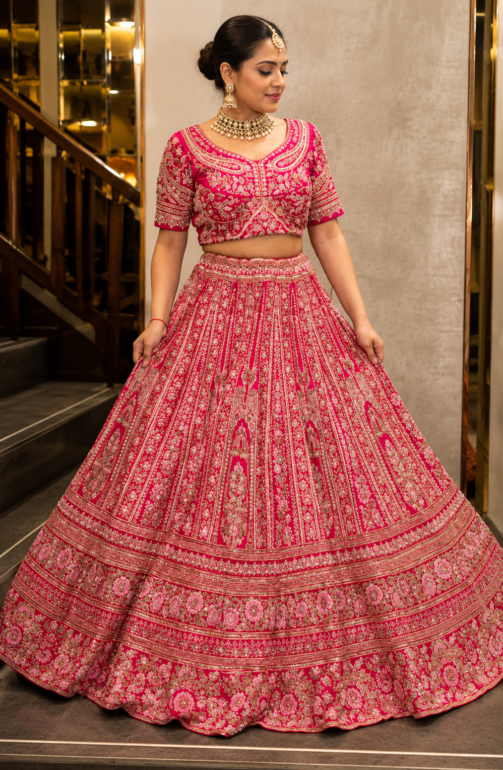 Royal Rani Bridal Lehenga – Saluja Store