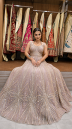 Blush Royale Ceremony Gown – Saluja Store