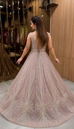 Blush Royale Ceremony Gown – Saluja Store
