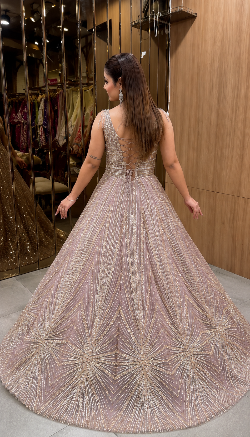 Blush Royale Ceremony Gown – Saluja Store
