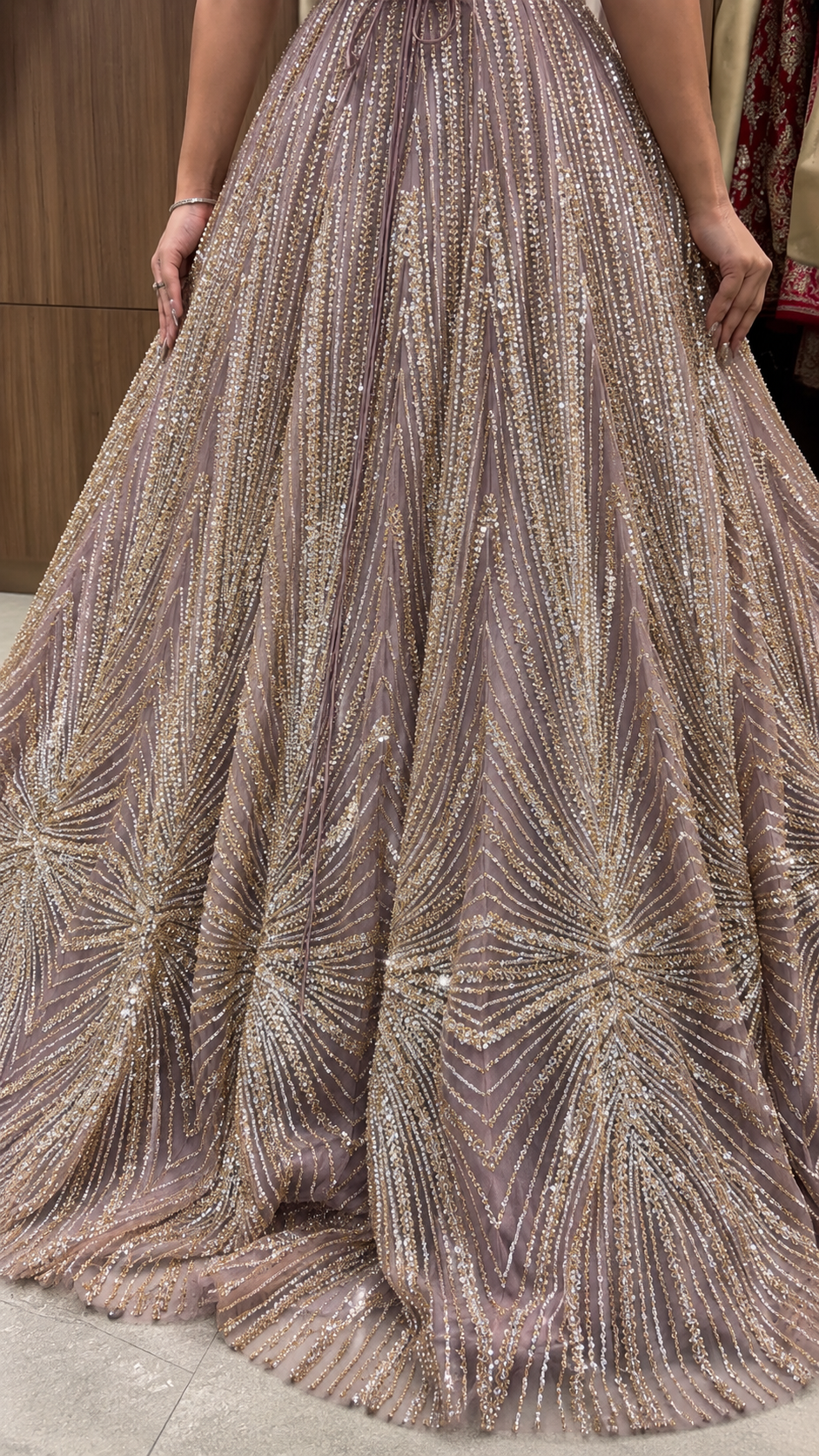 Blush Royale Ceremony Gown – Saluja Store