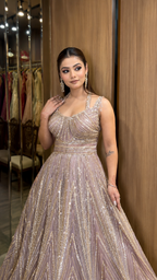 Blush Royale Ceremony Gown – Saluja Store