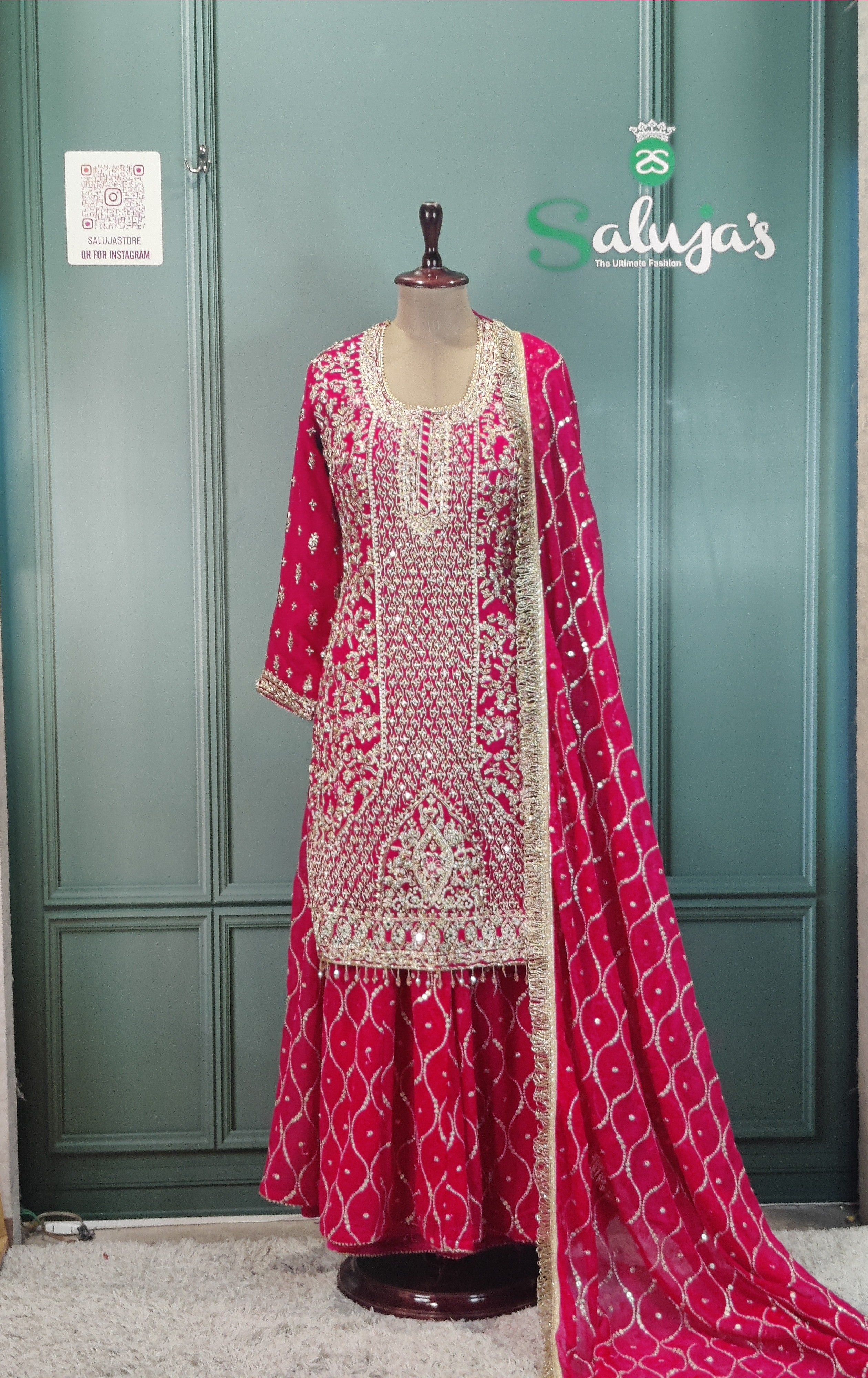 Royal Velvet Luxe Suit – By Saluja Store