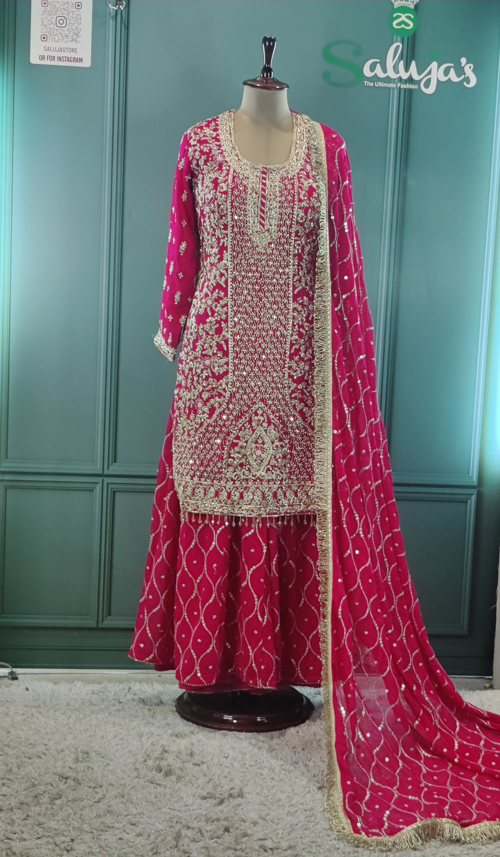 Royal Velvet Luxe Suit – By Saluja Store