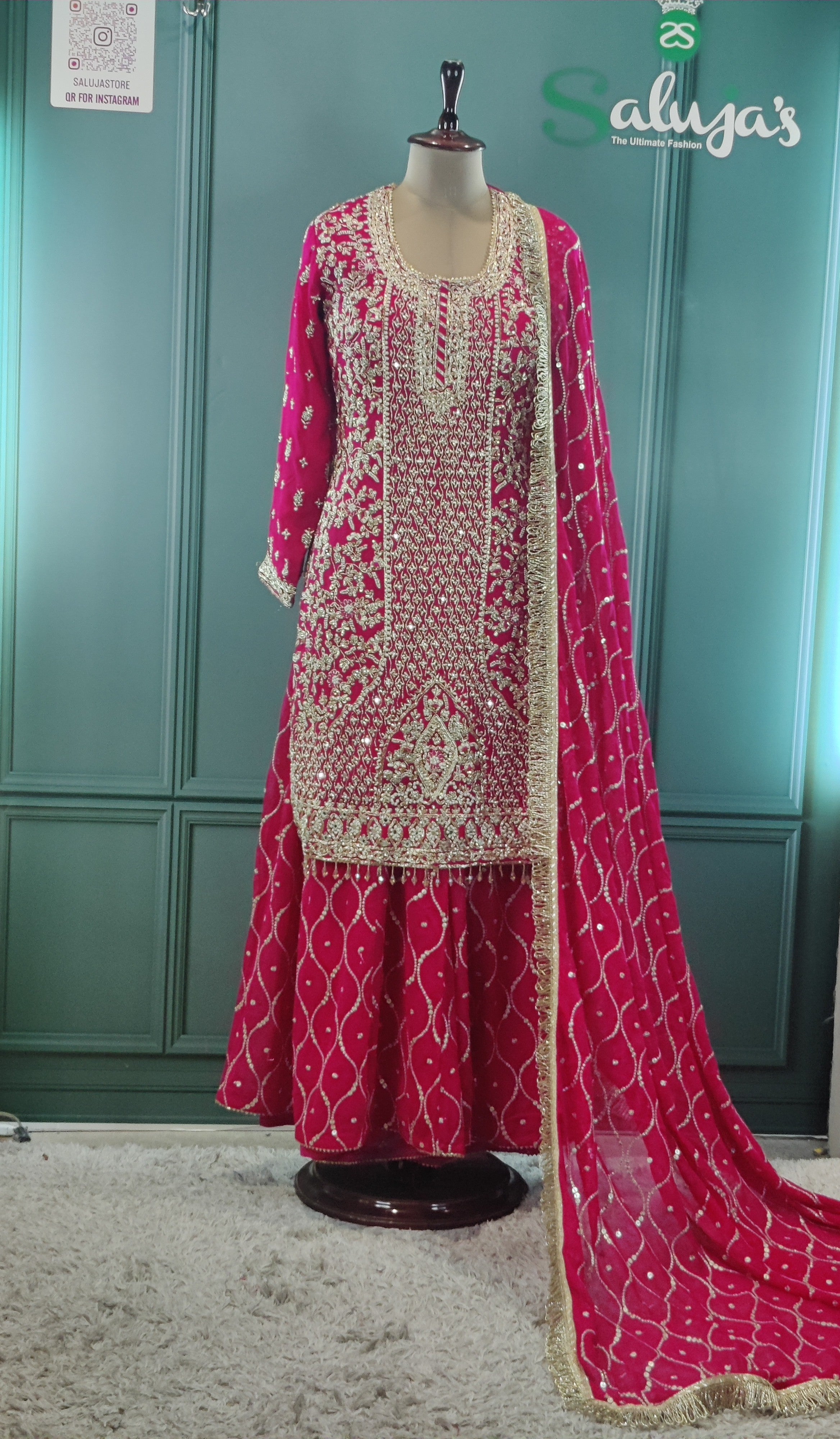 Royal Velvet Luxe Suit – By Saluja Store