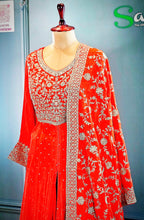 Front Cut Anarkali With Lehanga