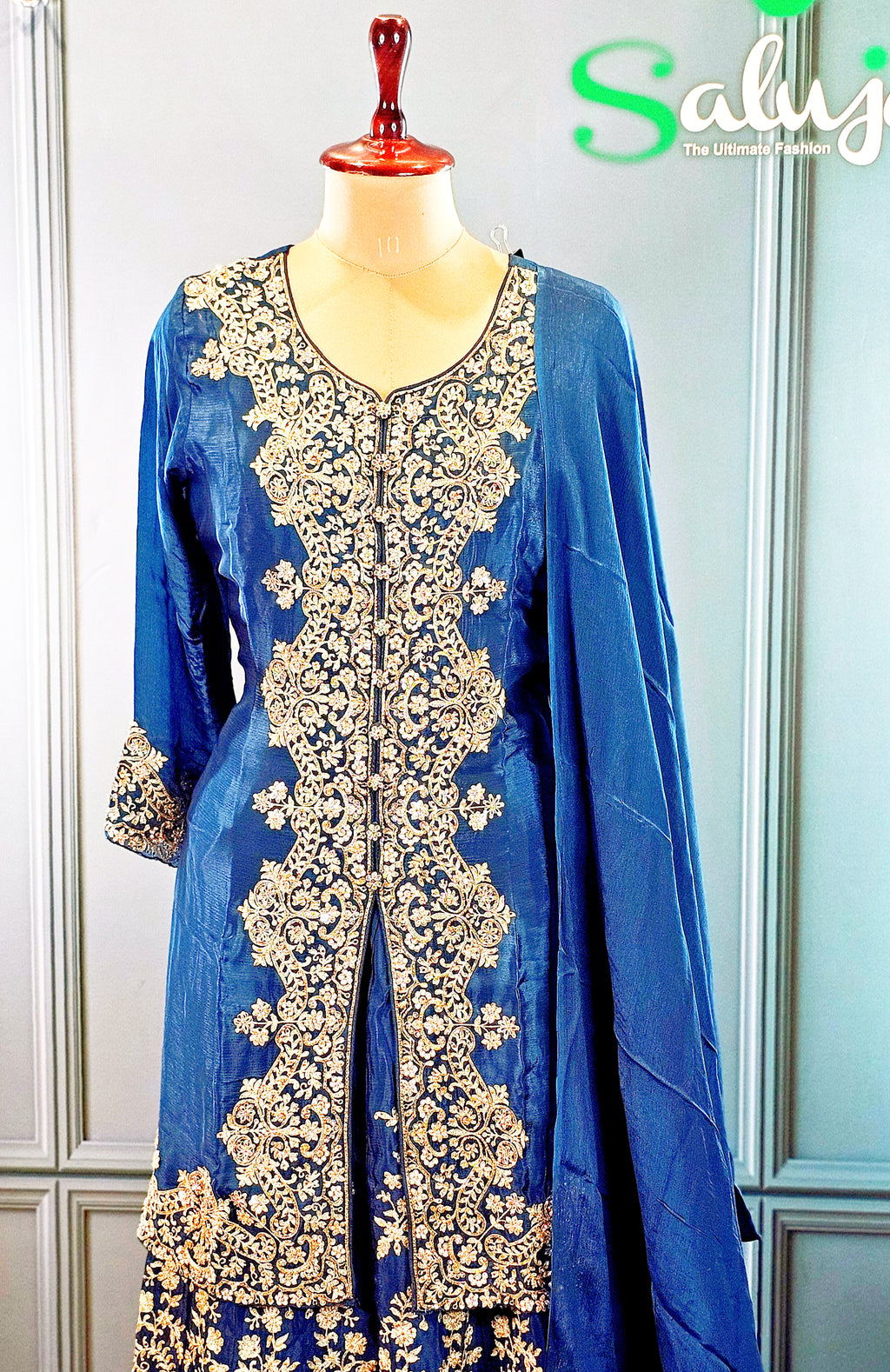 Front cut sharara suite