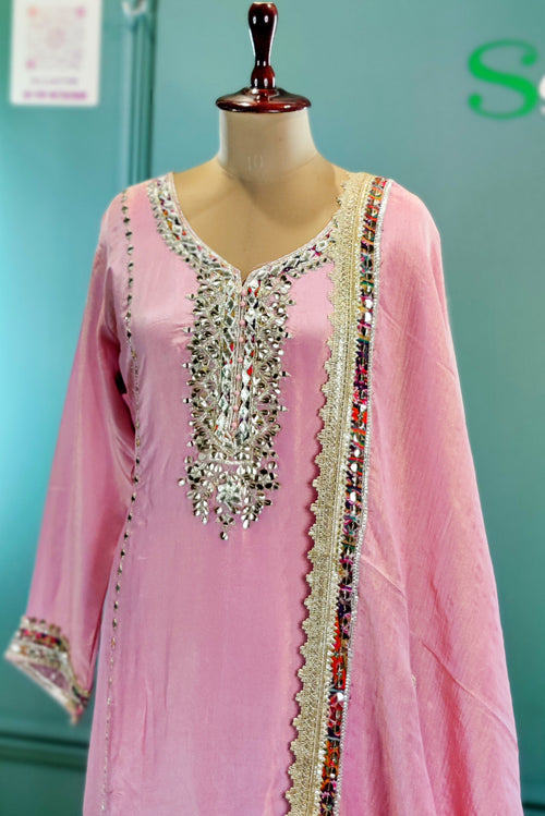 A-Line Shirt With Straight Pant