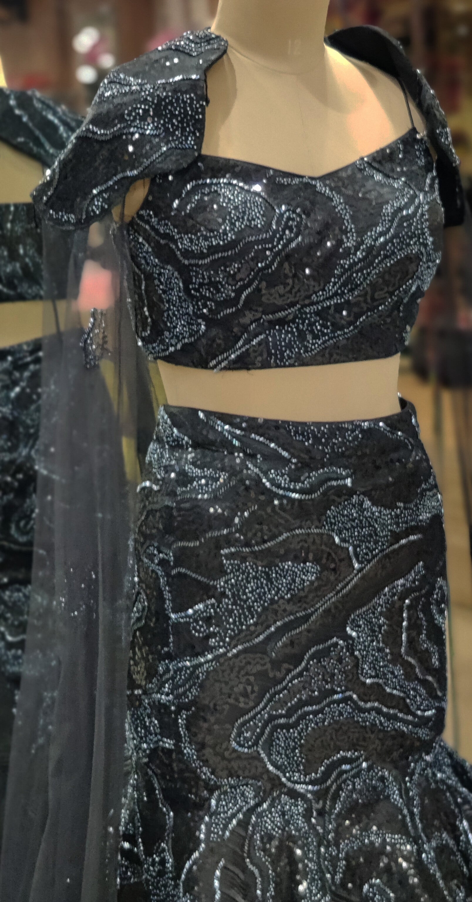 Sculpted Grace Luxe Fish Cut Dress