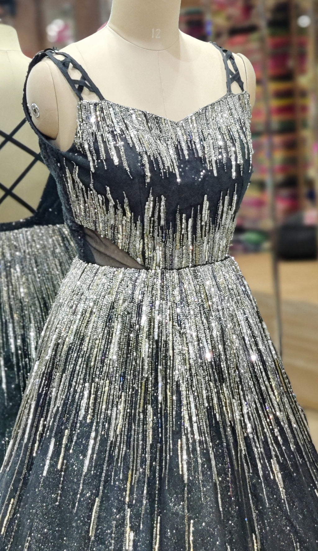 Midnight Grace Luxe Black Gown