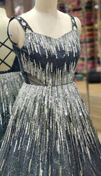 Midnight Grace Luxe Black Gown