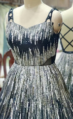 Midnight Grace Luxe Black Gown