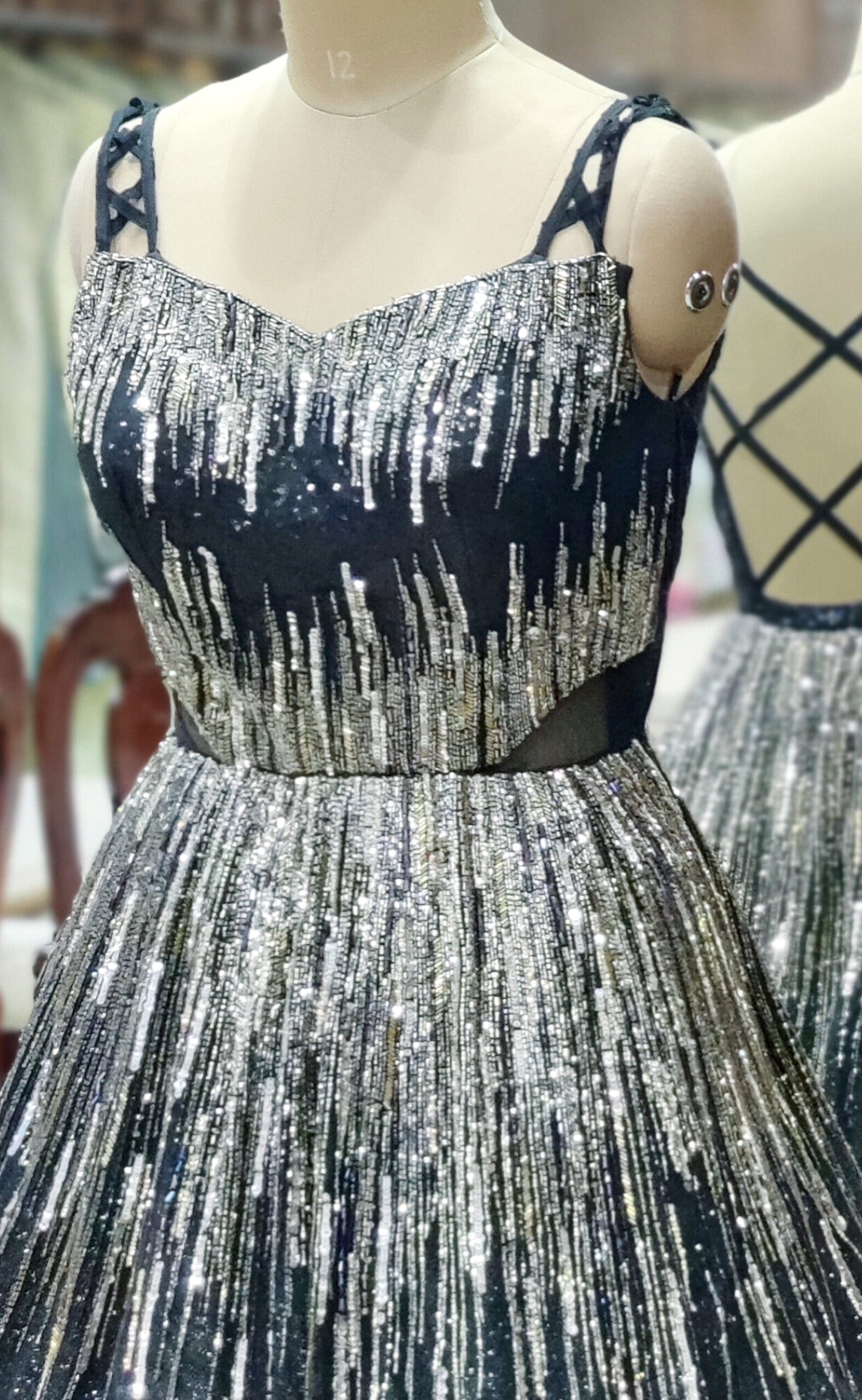 Midnight Grace Luxe Black Gown