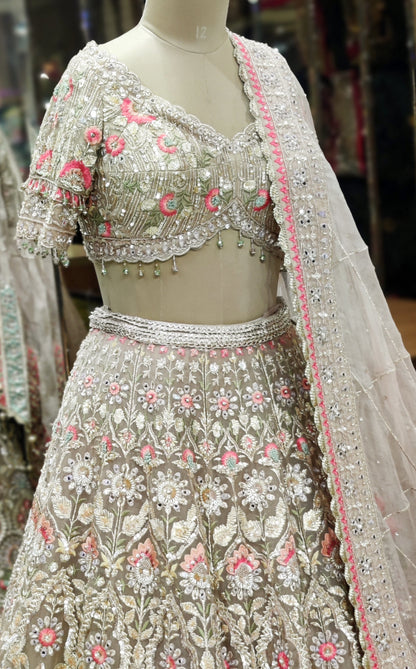 Golden Sovereign Luxe Handcrafted Lehenga Choli