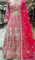 Magenta Lehenga Choli – Bold, Vibrant, and Festive