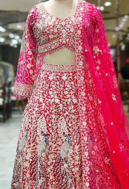 Magenta Lehenga Choli – Bold, Vibrant, and Festive