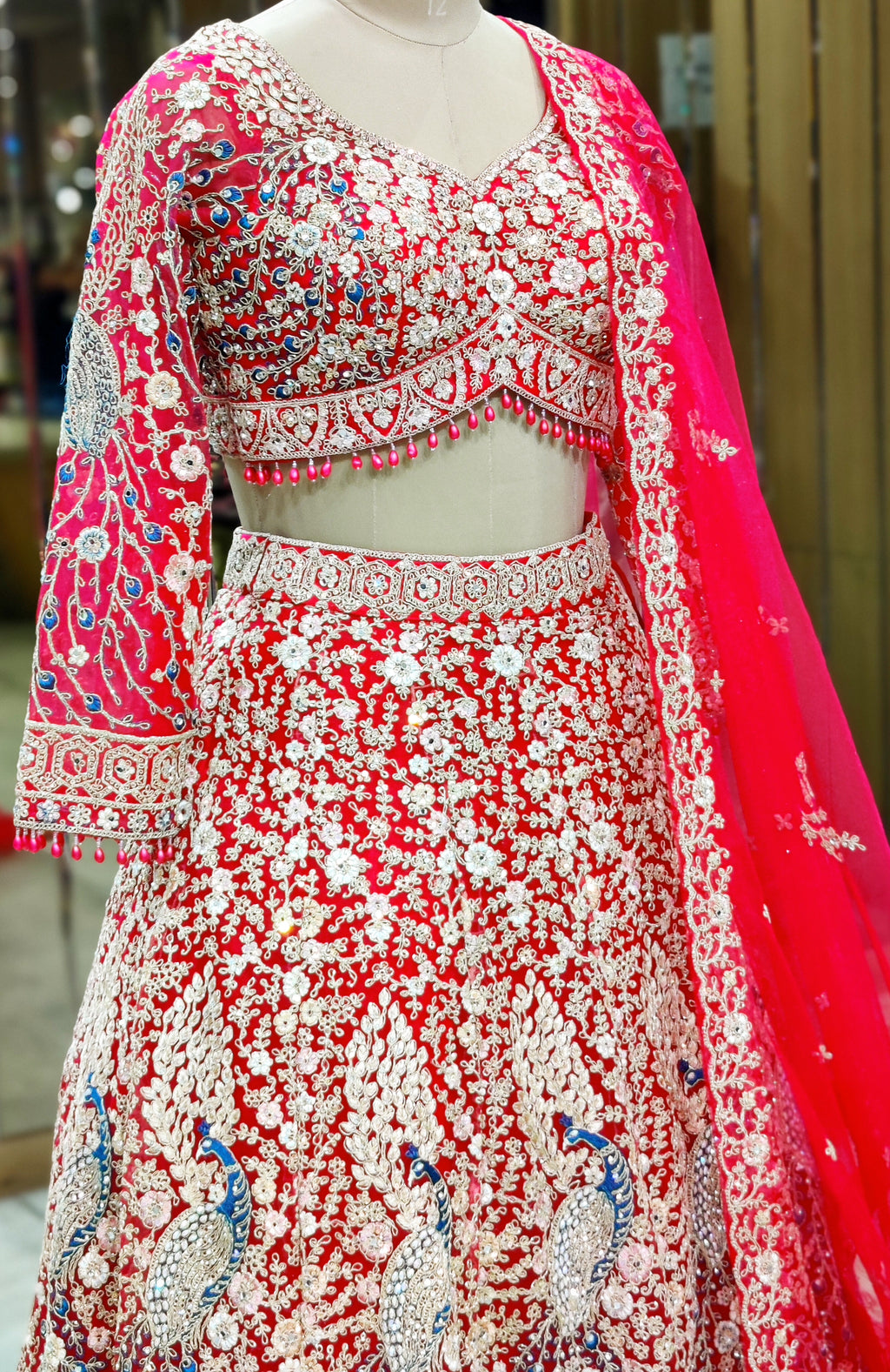 Magenta Lehenga Choli – Bold, Vibrant, and Festive