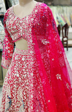 Magenta Lehenga Choli – Bold, Vibrant, and Festive