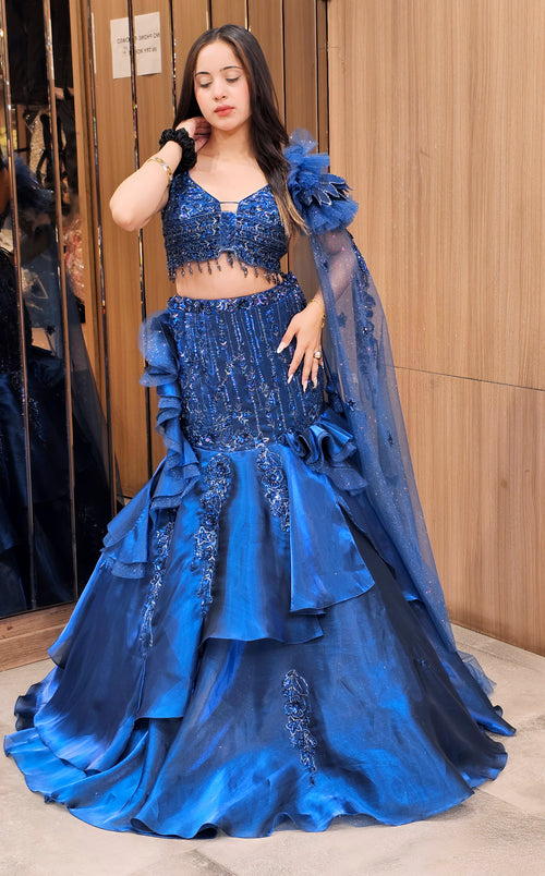 Couture Fish Cut Lehenga Choli