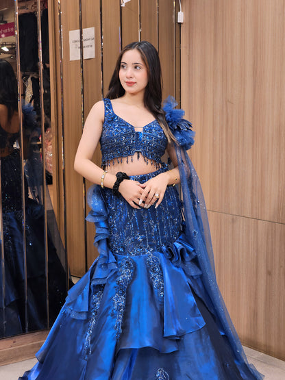 Couture Fish Cut Lehenga Choli
