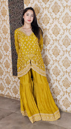 Radiant Yellow Sharara Suit