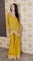 Radiant Yellow Sharara Suit