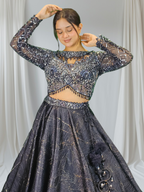 Lehenga Cholli With Chokar Dupatta