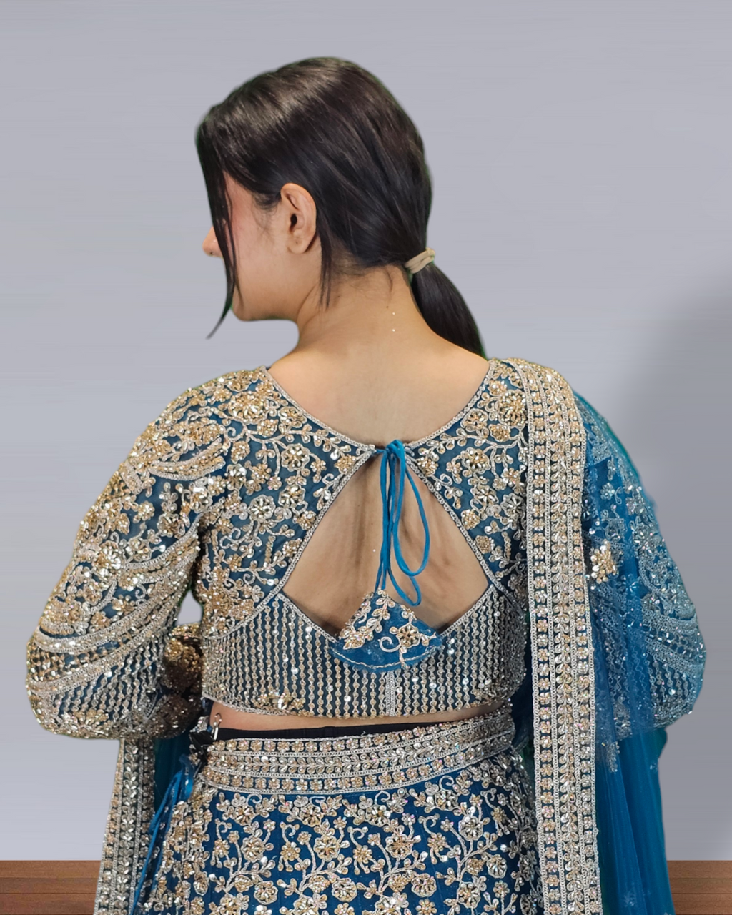 Blue Lehanga