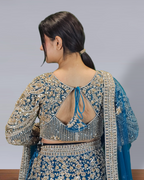 Blue Lehanga