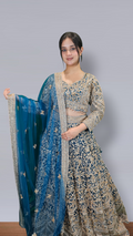 Blue Lehanga