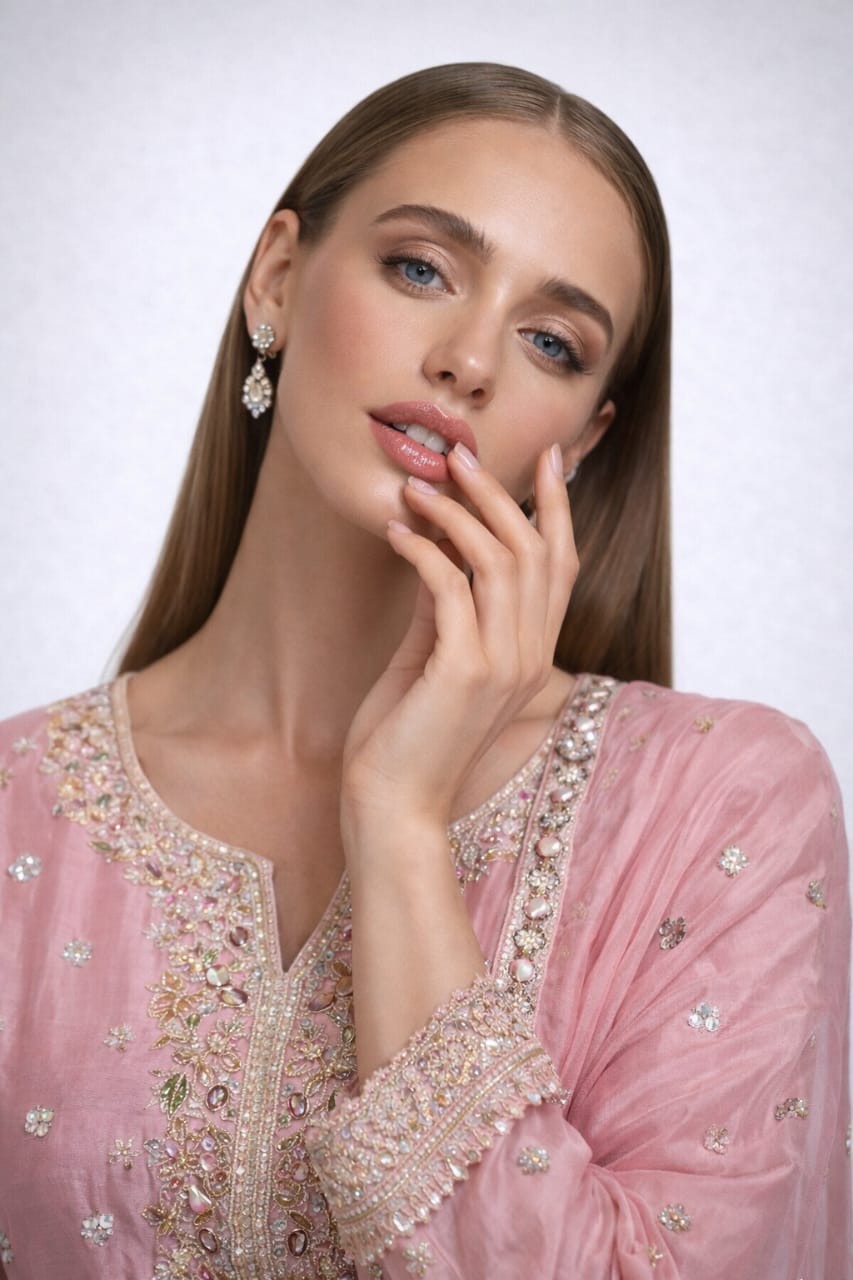 Classic Elegance Sharara Suit – Saluja Store