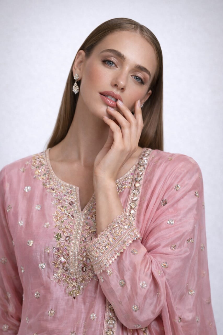 Classic Elegance Sharara Suit – Saluja Store