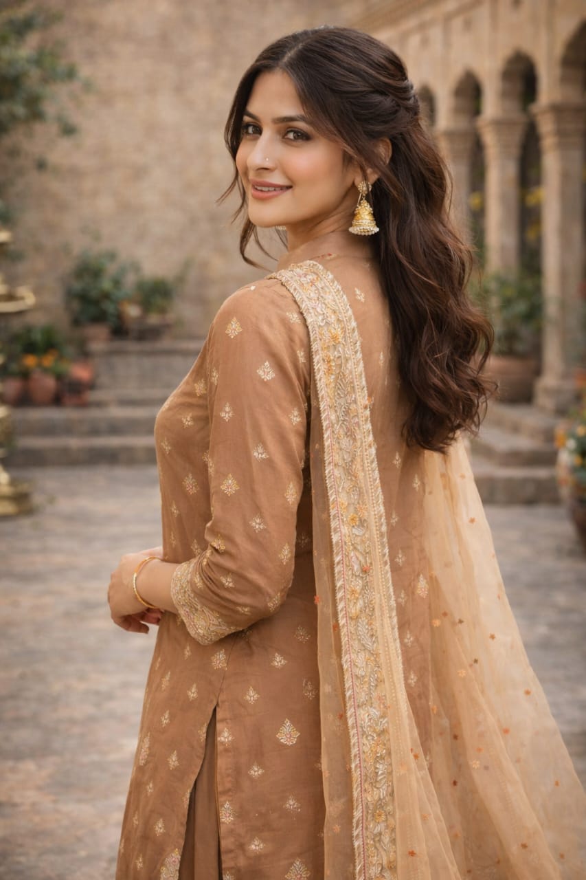 Straight Plazo Set – Saluja Store