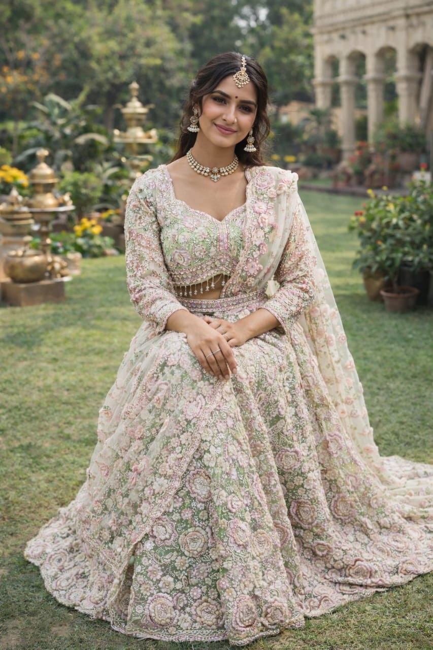 Party Wear Lehenga Choli – Saluja Store