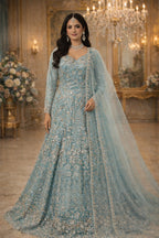 Timeless Elegance Gown – Saluja Store