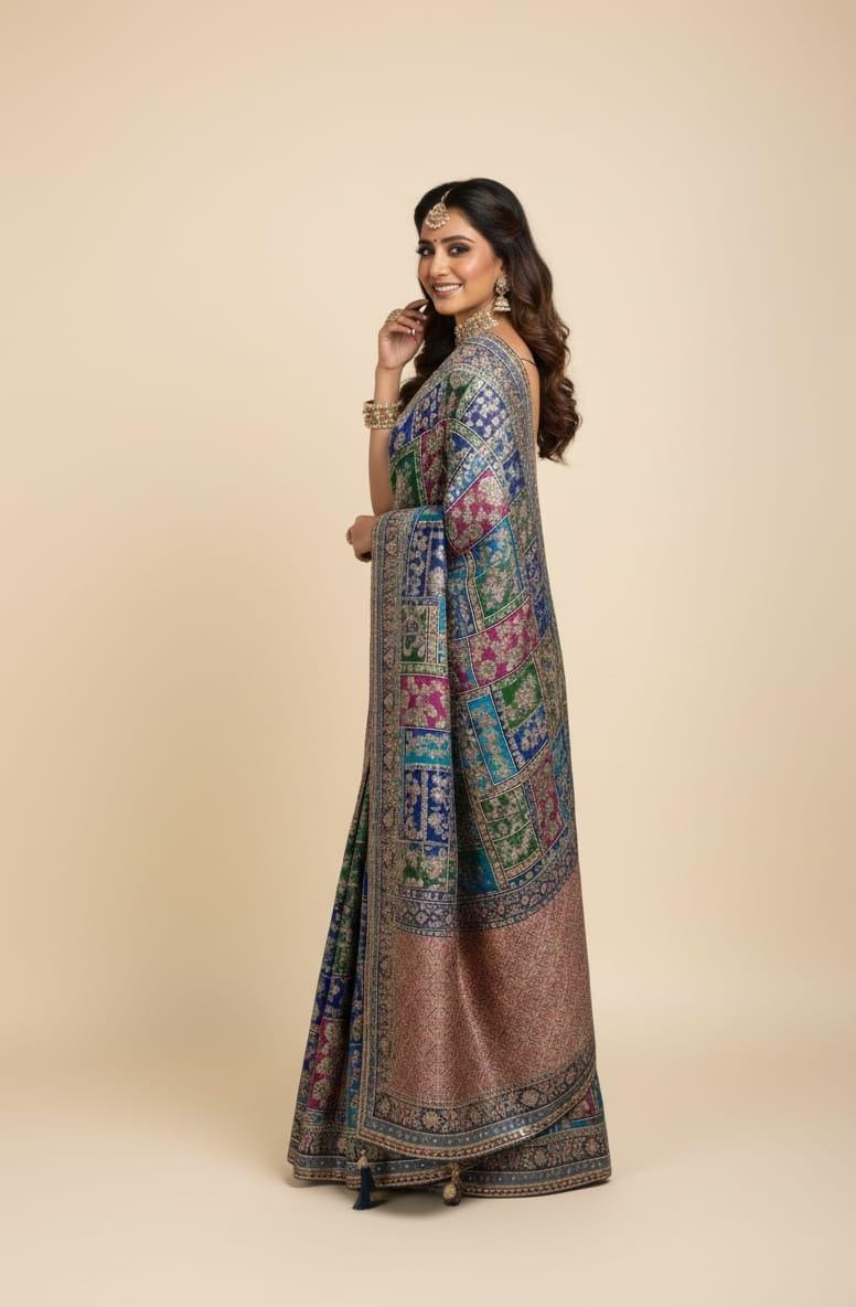 Classic Heritage Banarasi Saree – Saluja Store