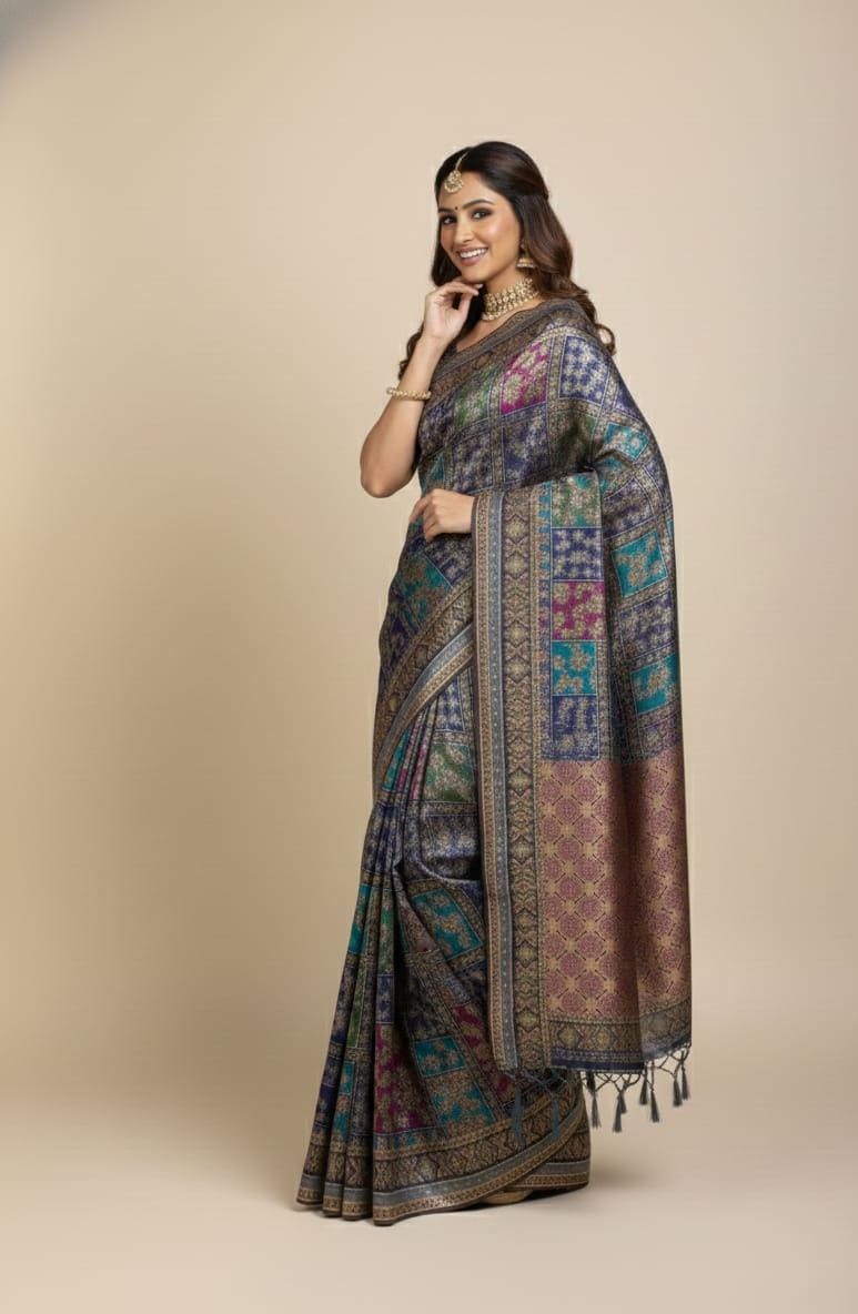 Classic Heritage Banarasi Saree – Saluja Store