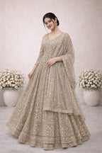 Indo-Western Anarkali – Saluja Store