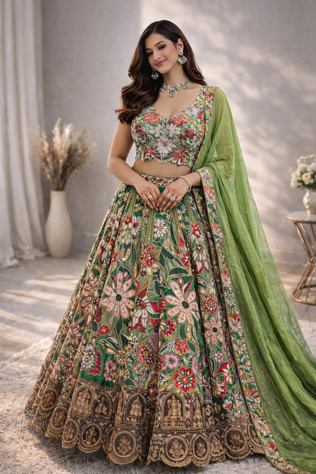 Elegant Party Wear Lehenga Choli – Saluja Store