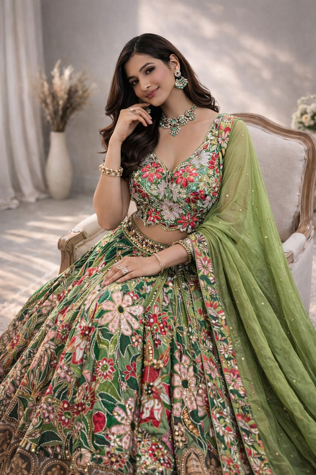 Elegant Party Wear Lehenga Choli – Saluja Store