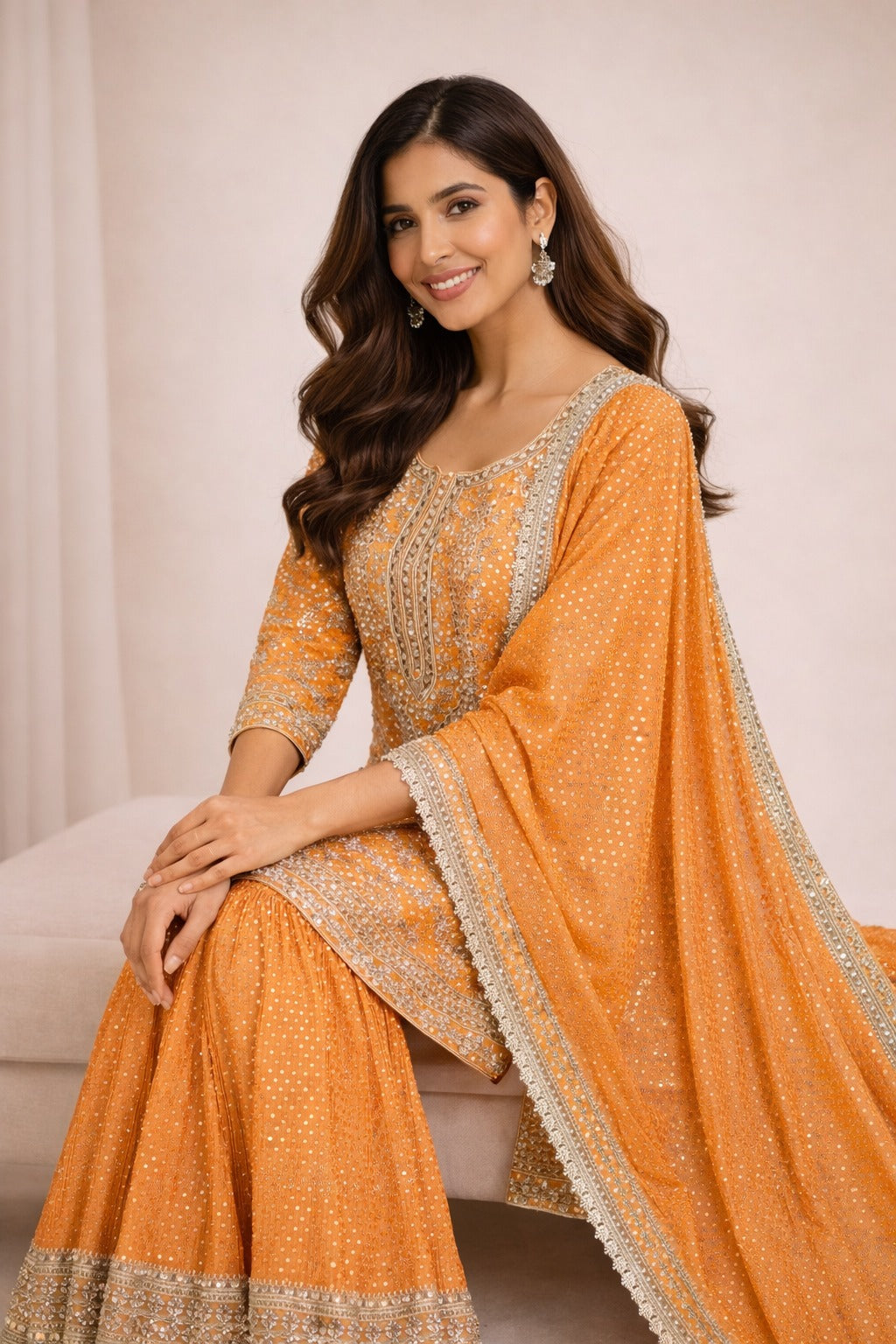 Heritage Garara Suit – Saluja Store