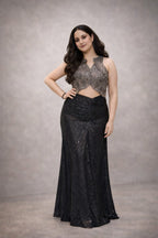 Black Indo-Western Outfit – Saluja Store