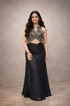 Black Indo-Western Outfit – Saluja Store