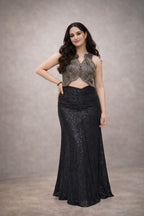 Black Indo-Western Outfit – Saluja Store