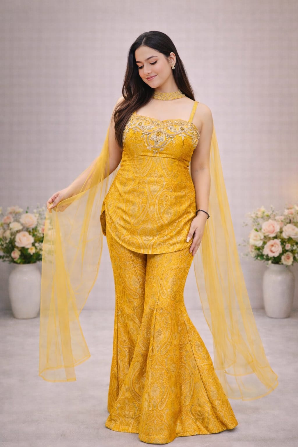 Indo-Western Outfit – Saluja Store