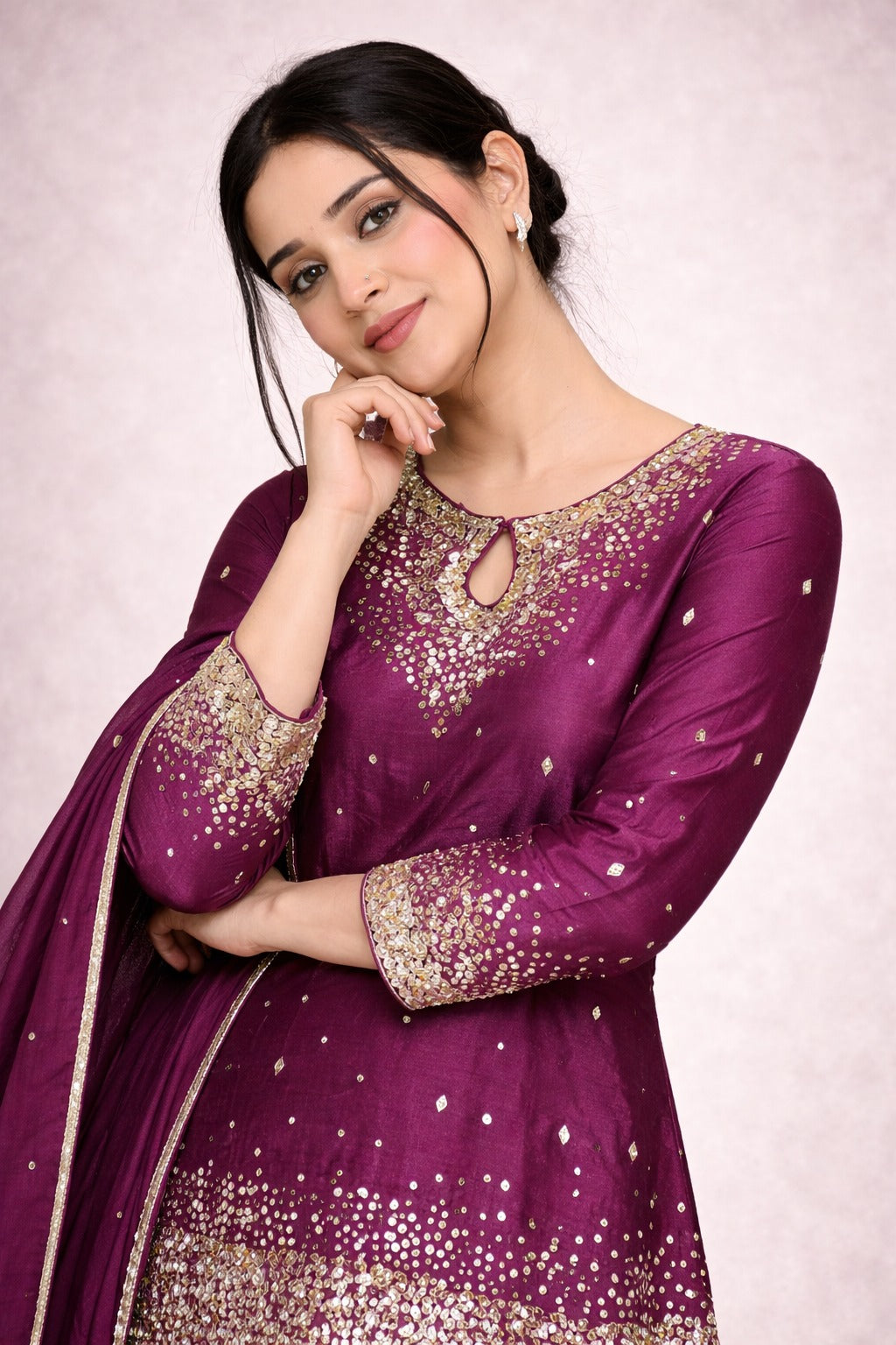 Grace Dhoti Salwar Set – Saluja Store