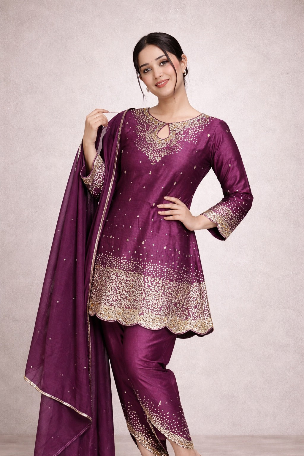 Grace Dhoti Salwar Set – Saluja Store