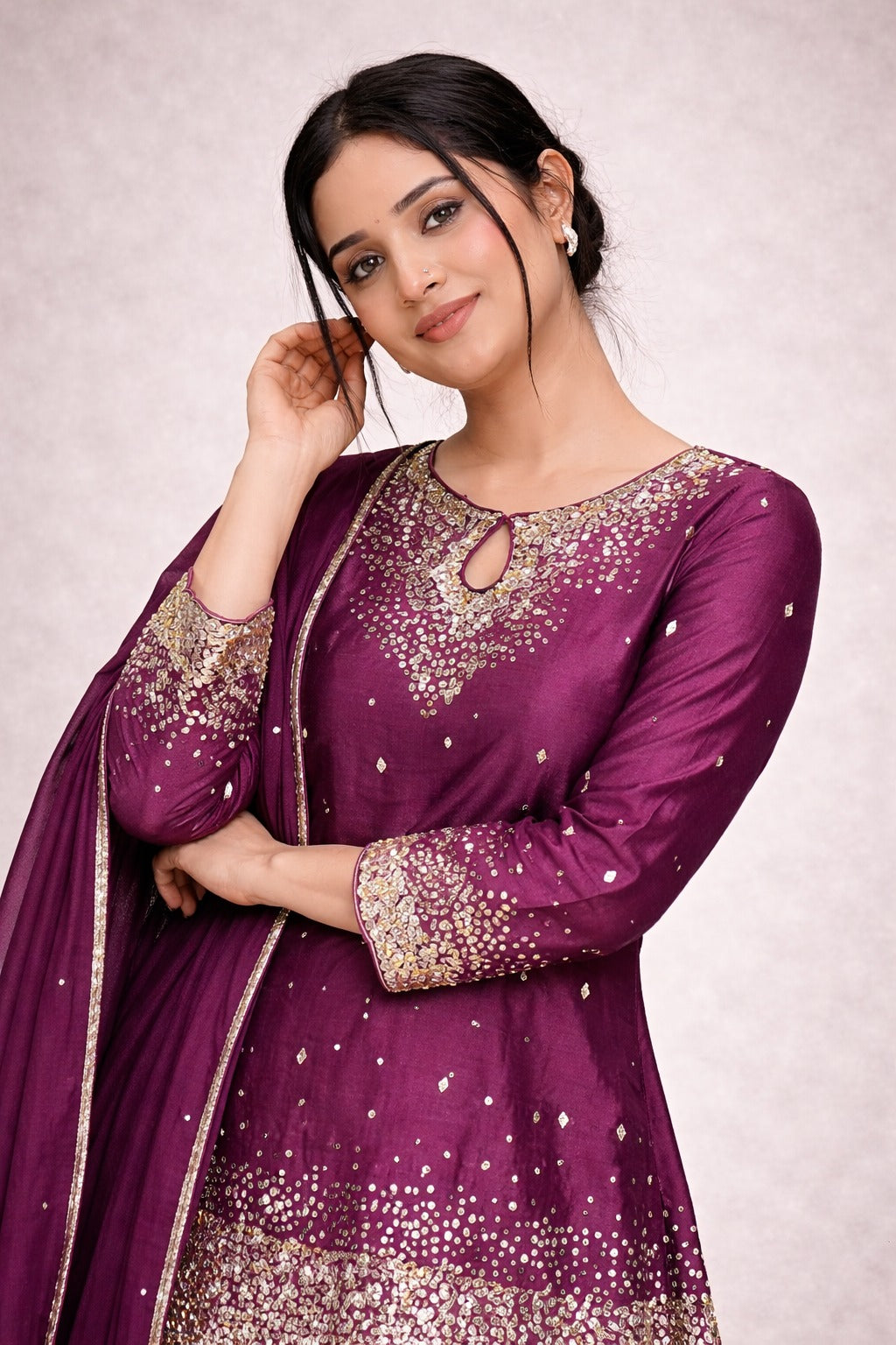 Grace Dhoti Salwar Set – Saluja Store